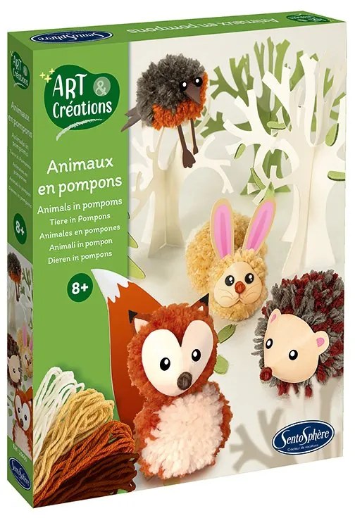 Sentosphere - Направи сладки животни с помпони 20600