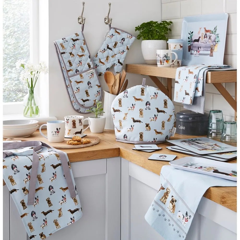 Памучни кърпи за съдове в комплект 3 бр. 45x65 cm Curious Dogs – Cooksmart ®