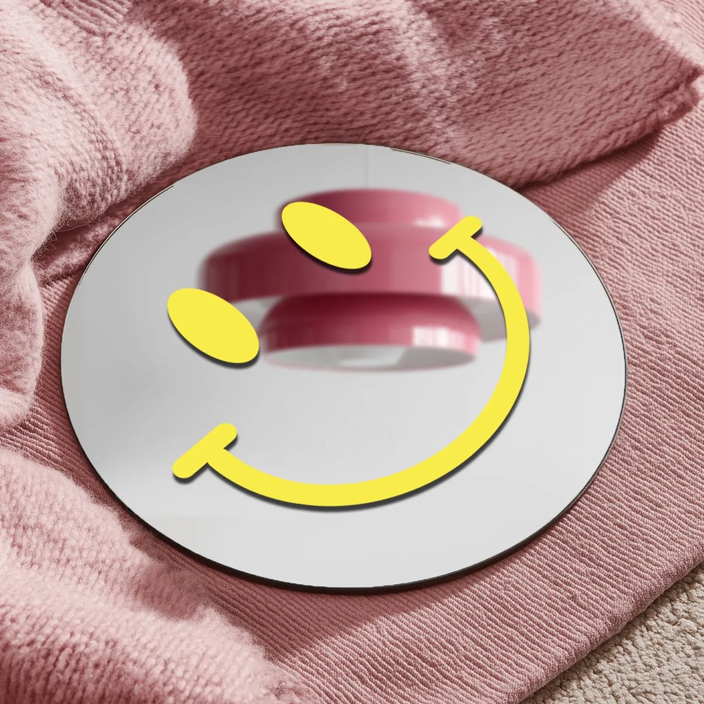 Стикер за огледало S18 – Усмивка 89x70