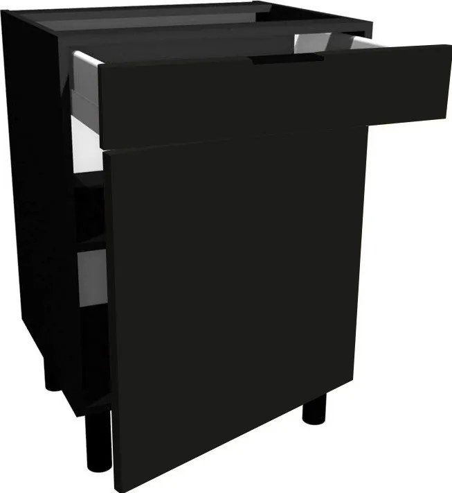 Подов шкаф Italia DS6/1-Black