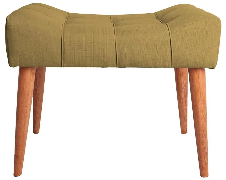 Пуф LUMI 40x58 см кафяв