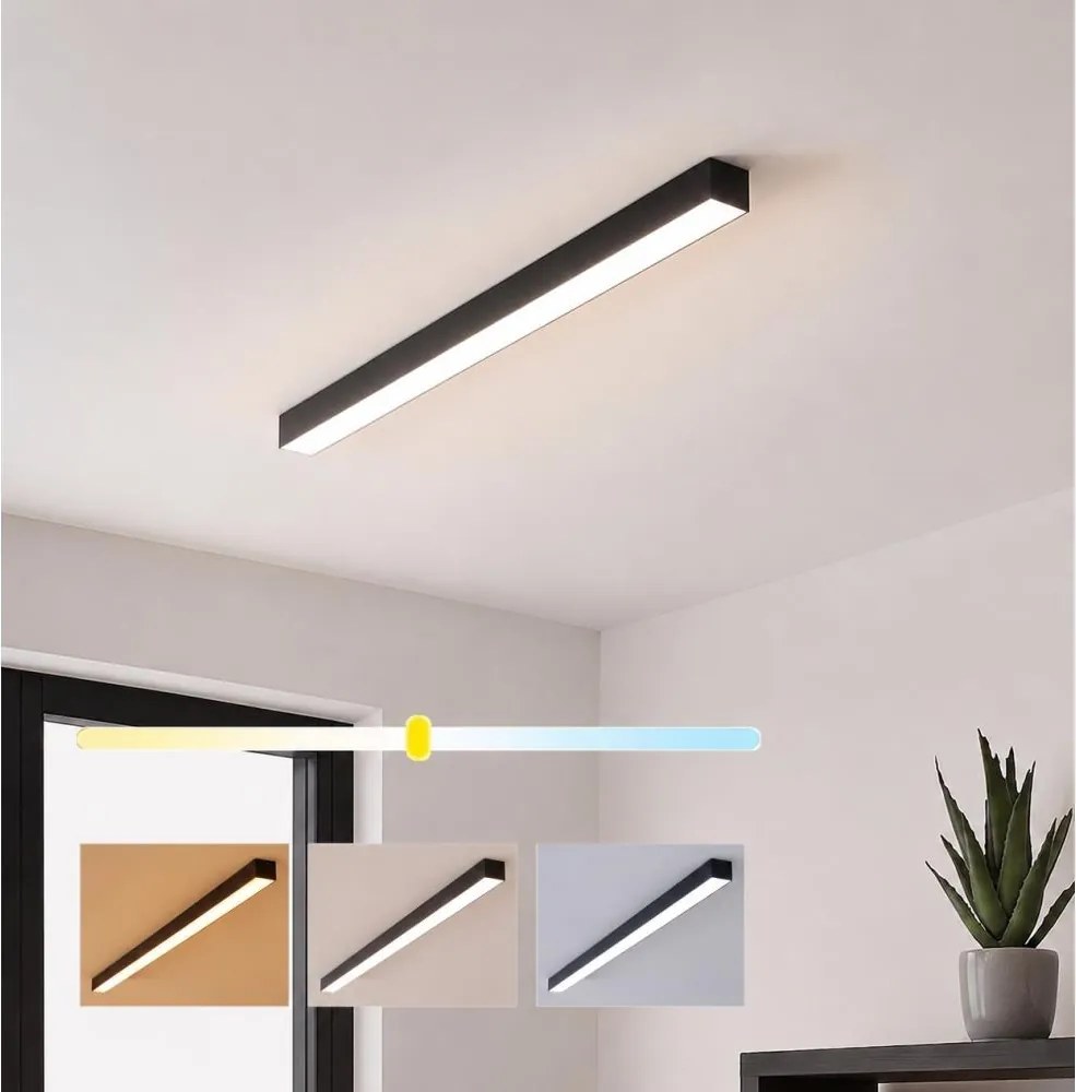 Brilagi- LED плафон за повърхностен монтаж FULLDAY LED/20/30/40W/230V 2700/4000/6000K черен