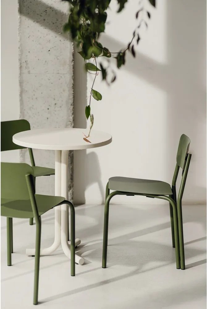 Метална кръгла градинска маса за хранене ø 59 cm Nokk – noo.ma