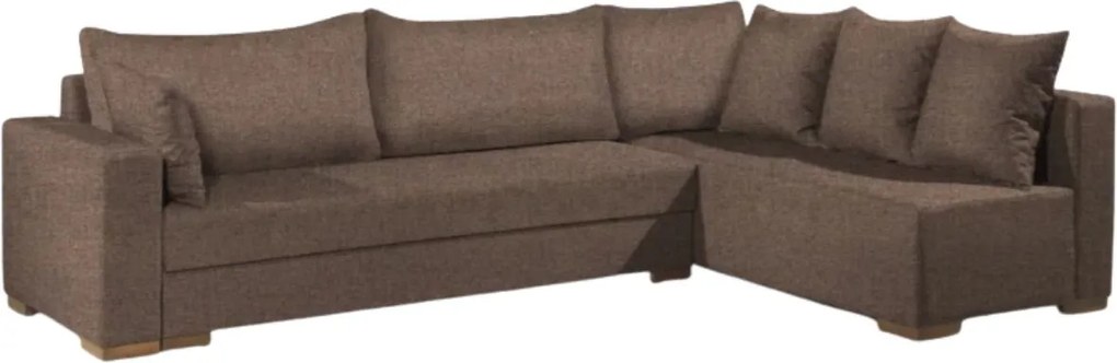 Ъгъл диван Trendy-Left-285φ 185β cm.-Chocolate