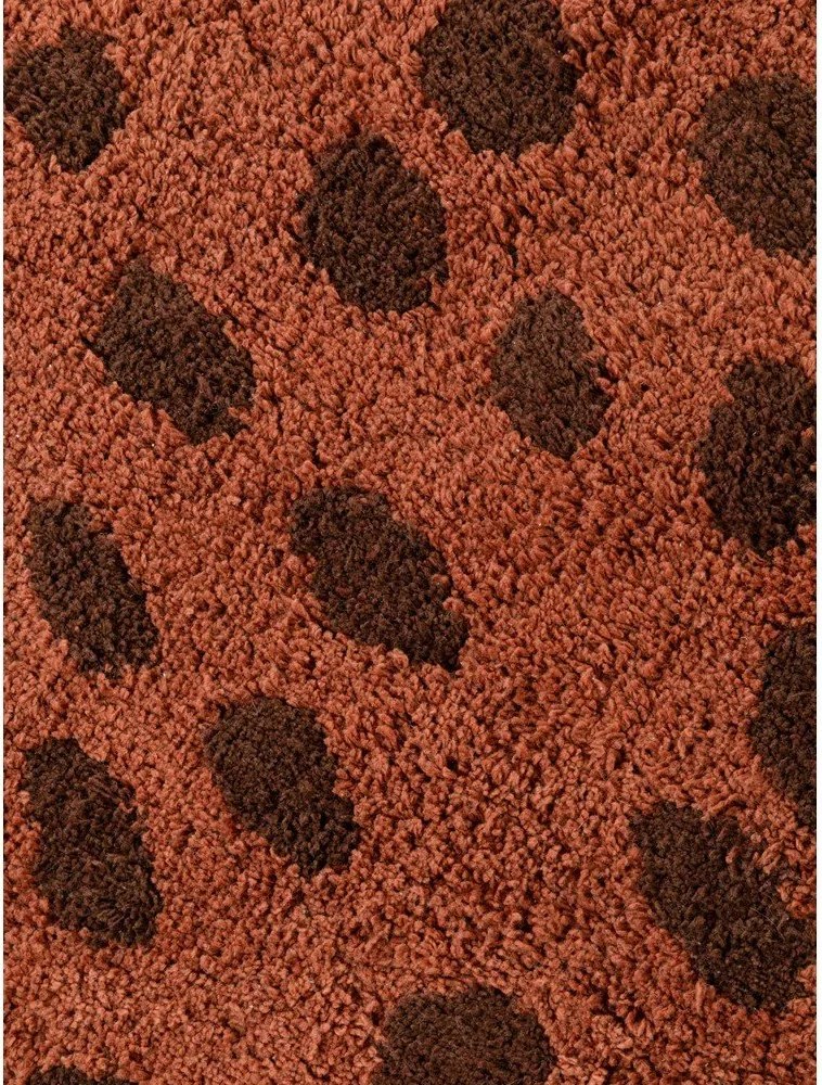 Кафяв памучен детски килим подходящ за пране/ръчно изработен 120x149 cm Snuggle Berry – Hanse Home