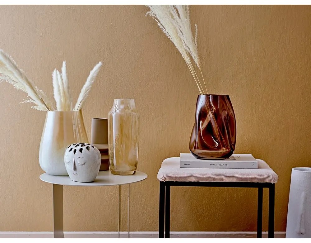 Ваза от кафяво стъкло, височина 26 cm Ingolf - Bloomingville