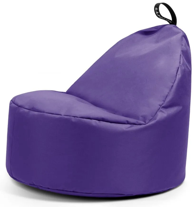 Лилав пуф Round XL – So Soft?