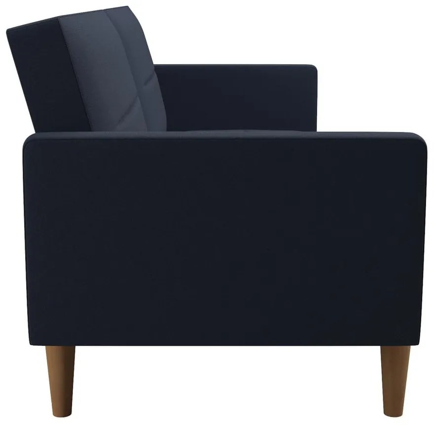 Тъмносин разтегателен диван Mainstays - Støraa