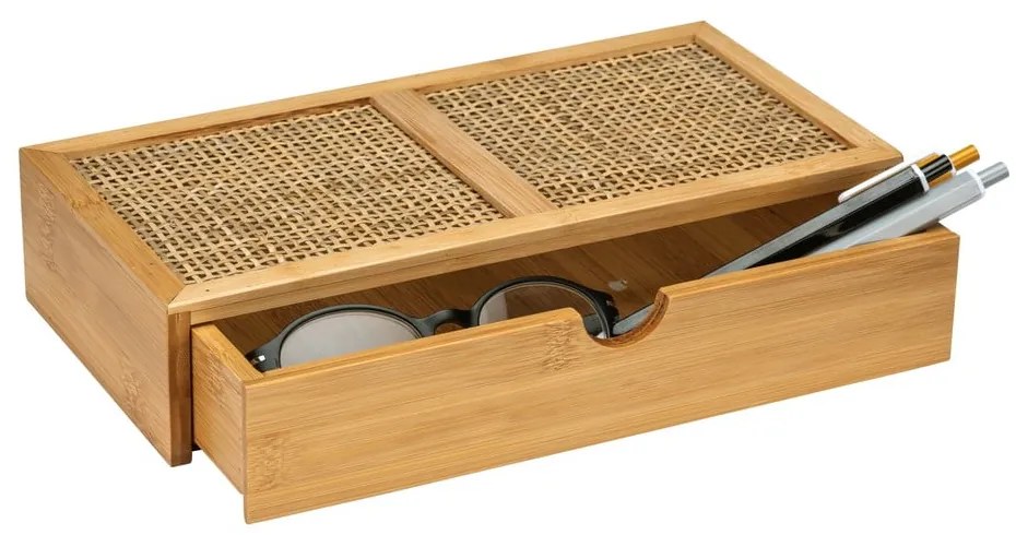 Бамбуков органайзер за баня Allegre, 28 x 6 cm - Wenko