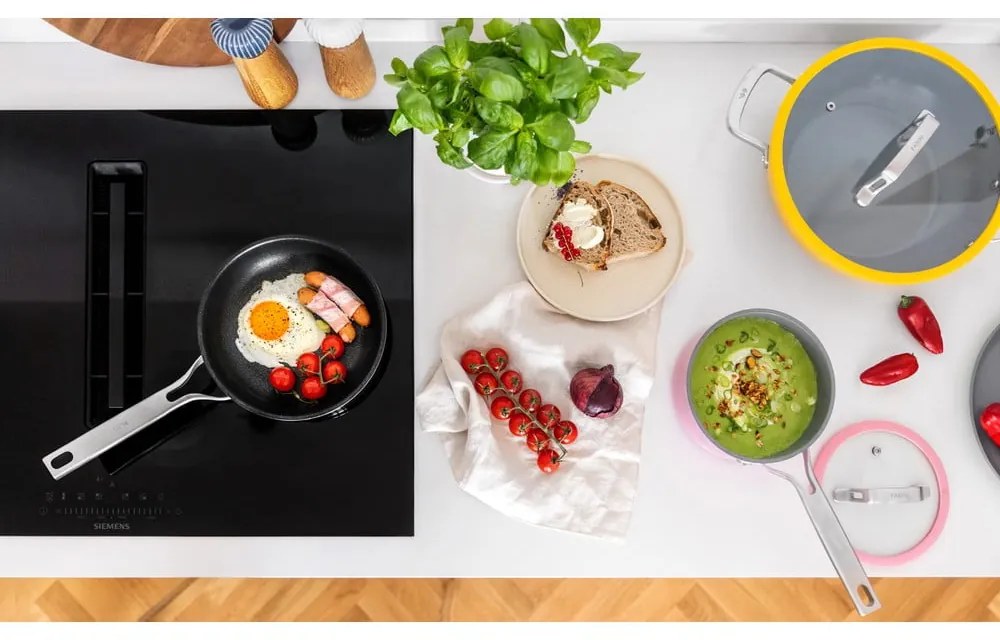 Гърне с капак/с керамично покритие подходящо за индукционен котлон 5,5 l Meda 3.0 – FABINI