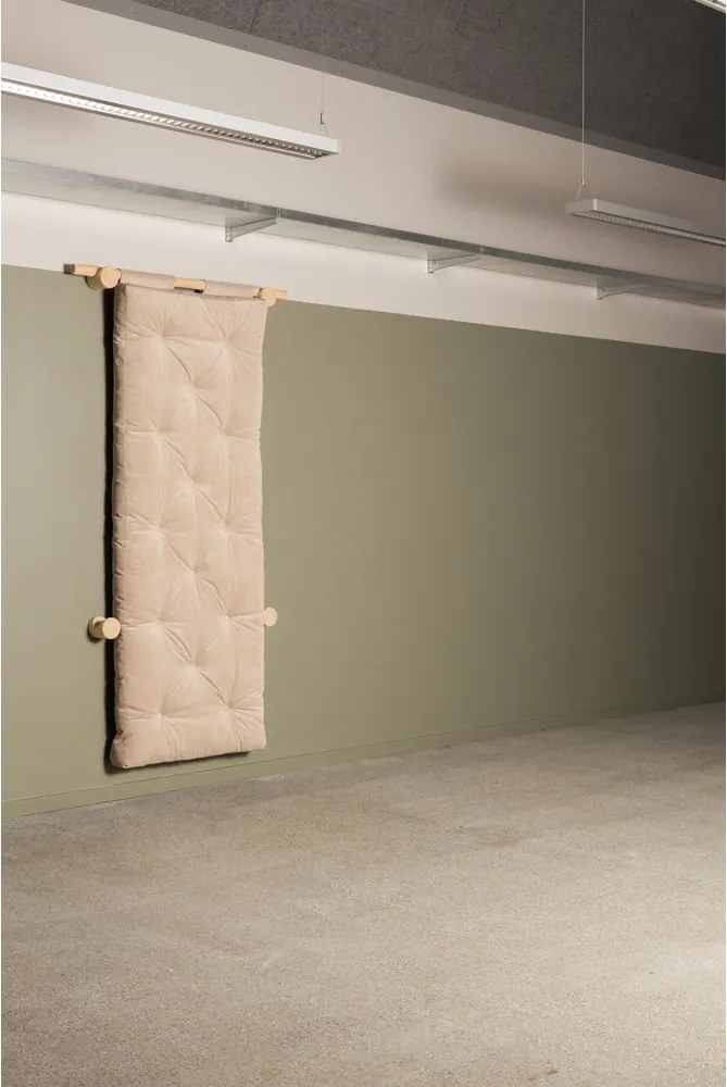 Тъмнозелено кресло от рипсено кадифе Hooked – Karup Design