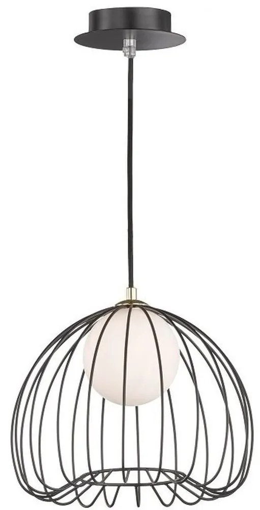 Полилей F&H Fil-Диаметър: 25 См.-Черен