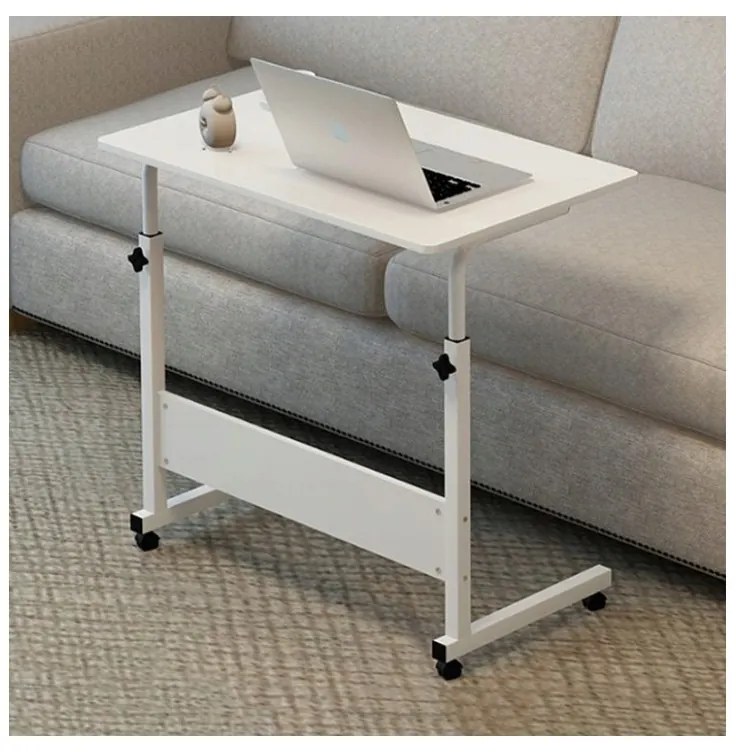 Мобилна масичка за лаптоп, таблет или книга 80 x 40 cm Черен