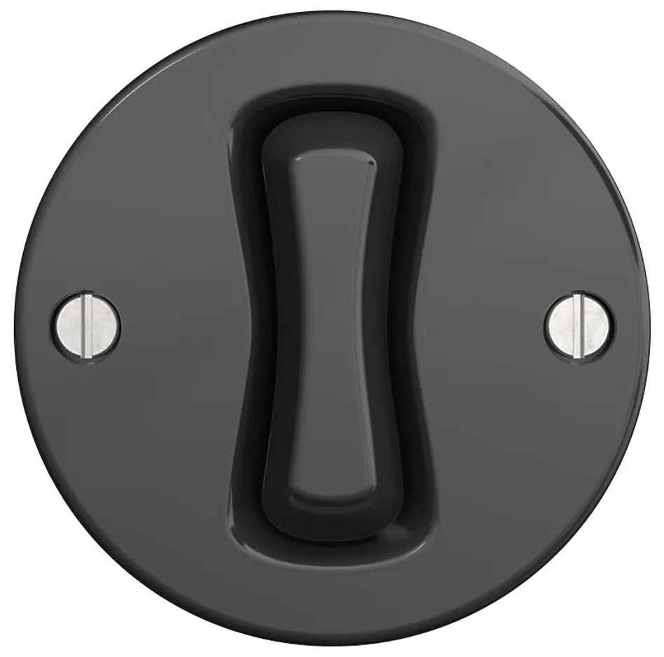 Kliklap - Ретро стълбищен ключ без рамка №6 антрацит