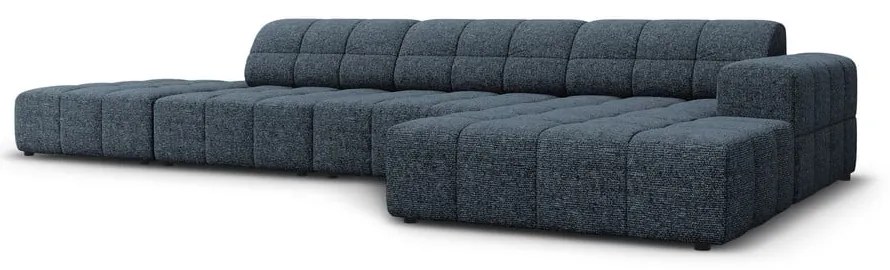 Син ъглов диван (десен ъгъл) Chicago - Cosmopolitan Design