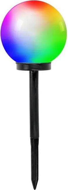 Соларна RGB LED лампа SPHERE, 1,2 V, IP44, 200 mAh, Ø 20 см