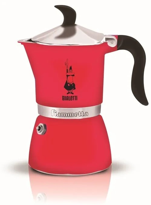 Bialetti - Кафеварка Fiametta Rеd за 3 кафета
