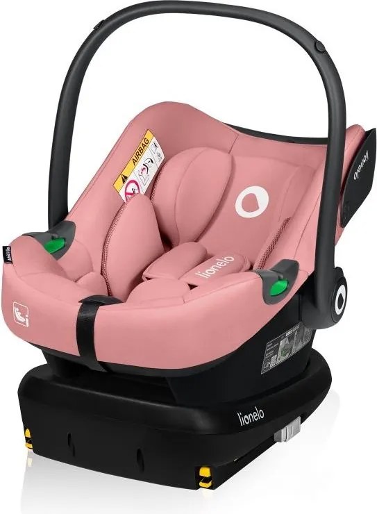 Lionelo - Столче за кола ASTRID i-Size 40-87 см Розов корал