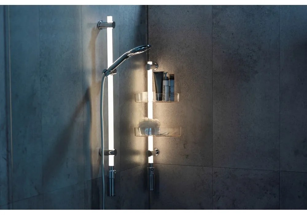 Прозрачен самоносещ рафт за баня - Wenko