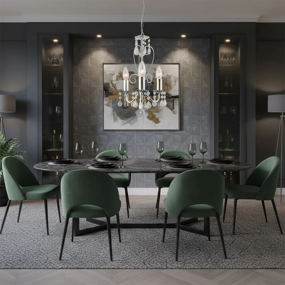 ЛАМПА EBT011-3CP CHROME