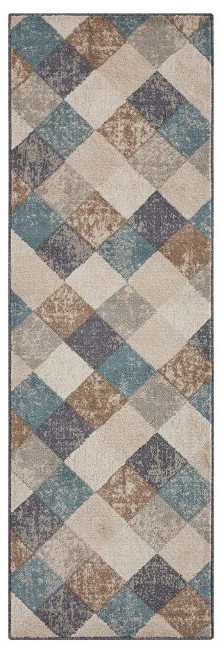 Синя/бежова пътека 80x200 cm Terrain – Hanse Home