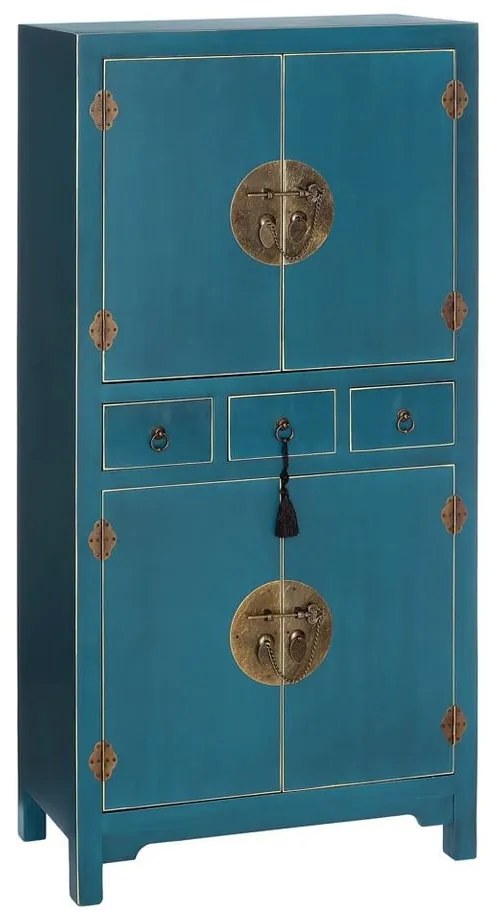 Синьо шкафче 63x131 cm Oriente – Ixia