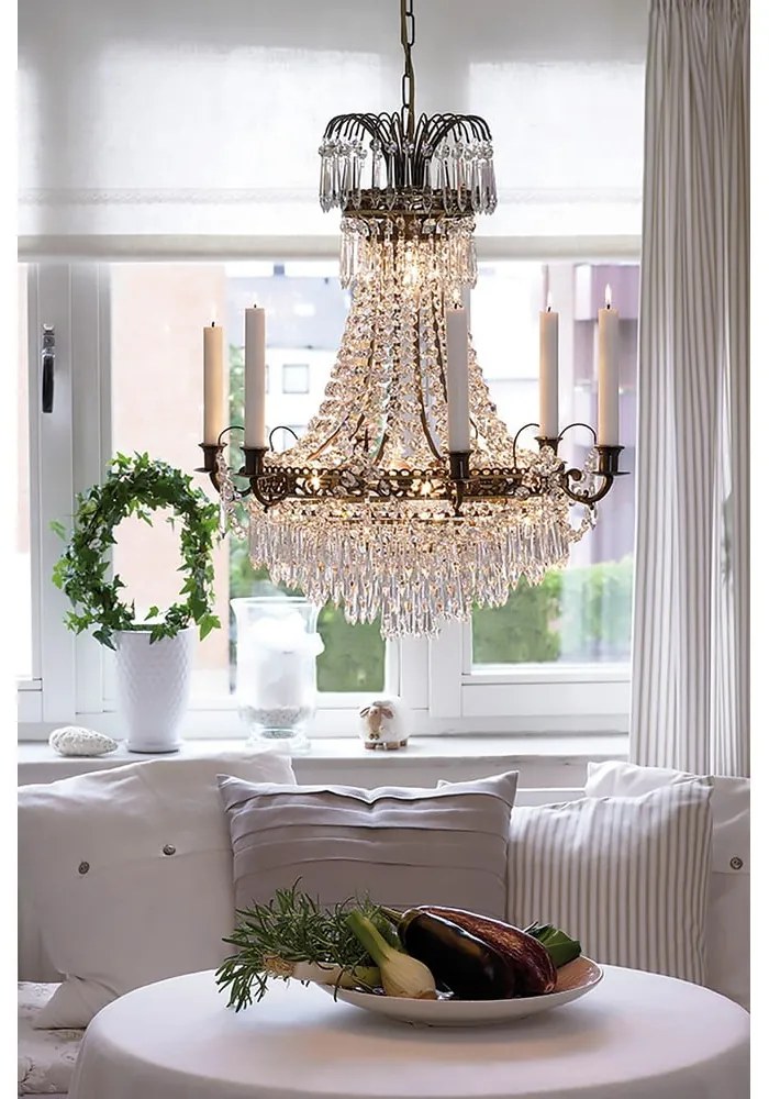 Висящо осветително тяло в златист цвят ø 66 cm Läckö – Markslöjd