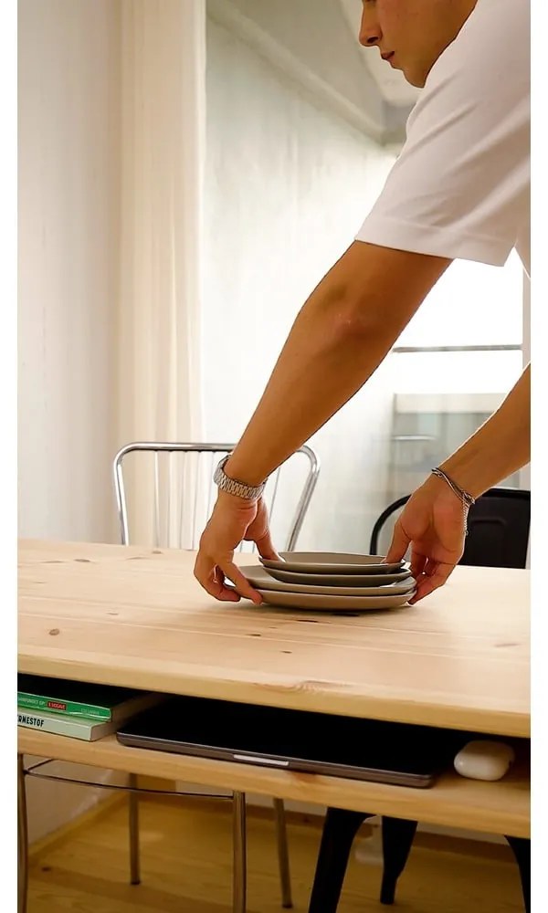 Трапезна маса от масивен бор 75x134 cm Tuck – Karup Design