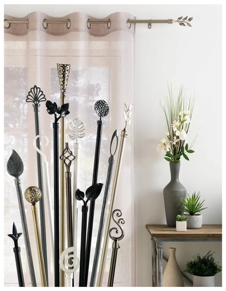 Метален разширяем прът за завеси 120 - 210 cm Globa – douceur d'intérieur