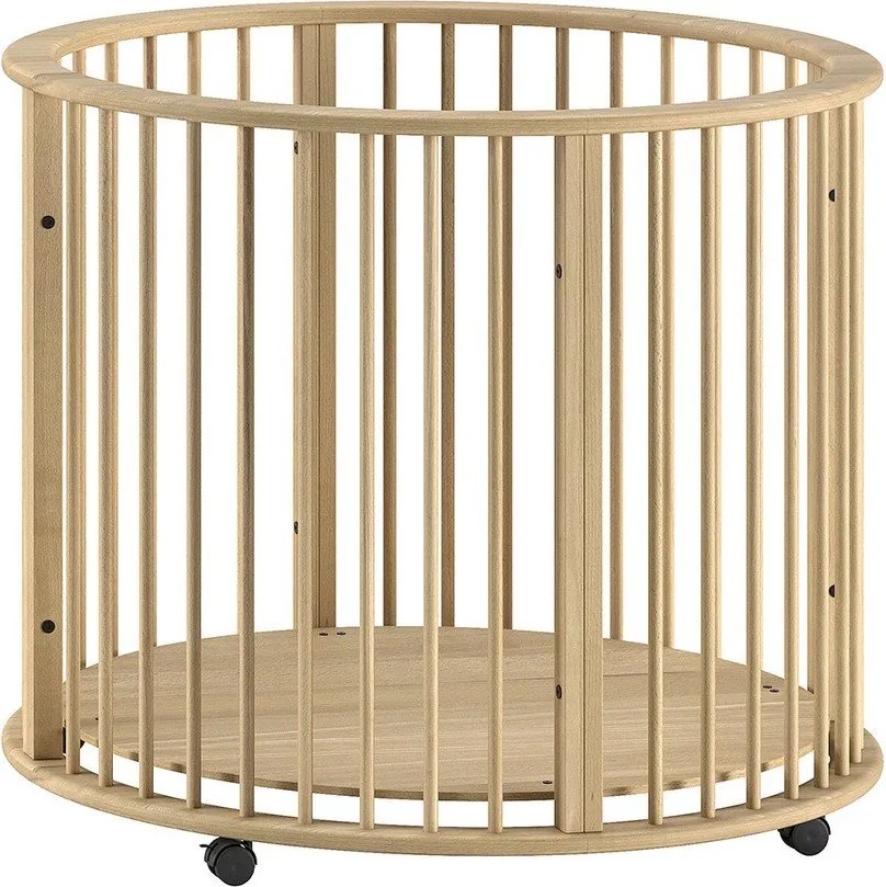 Кошара за игра 90x90 cm от масивен бук в естествен цвят Dino – Vipack