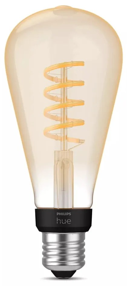 Smart крушка с нажежаема жичка E27, 7 W White ambiance – Philips Hue