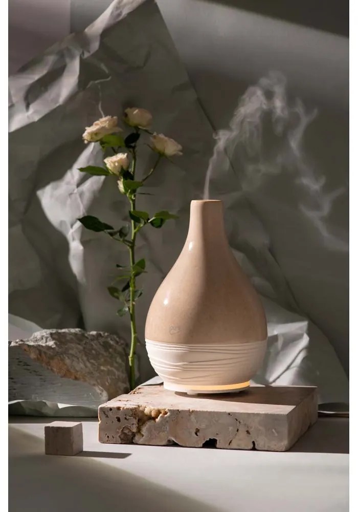 AIR SONIC AROMA VASE BEIGE ЕЛЕКТРИЧЕСКИ ДИФУЗЕР С ДИСТАНЦИОННО