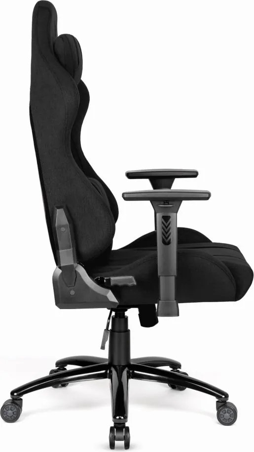 Ергономичен геймърски стол HC-1013 - черно покритие от висококачествен плат