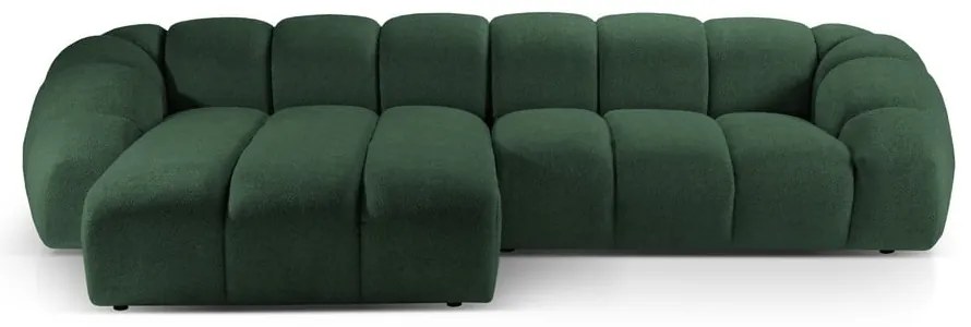 Зелен ъглов диван (ляв ъгъл) Diana – Micadoni