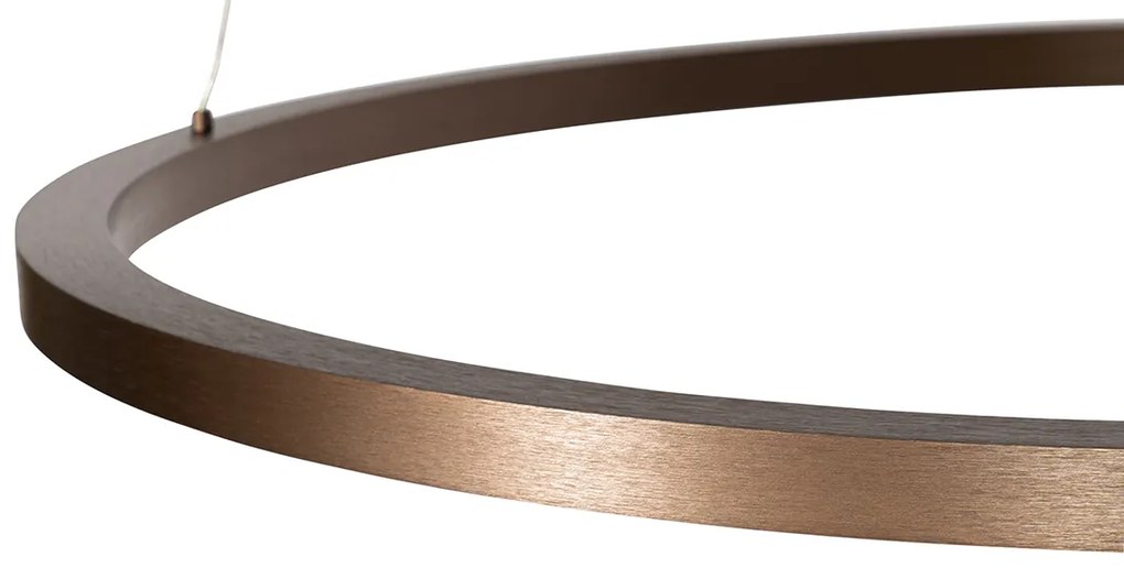 Висяща лампа бронз 80 см вкл. LED 3-степенно димиране - Girello