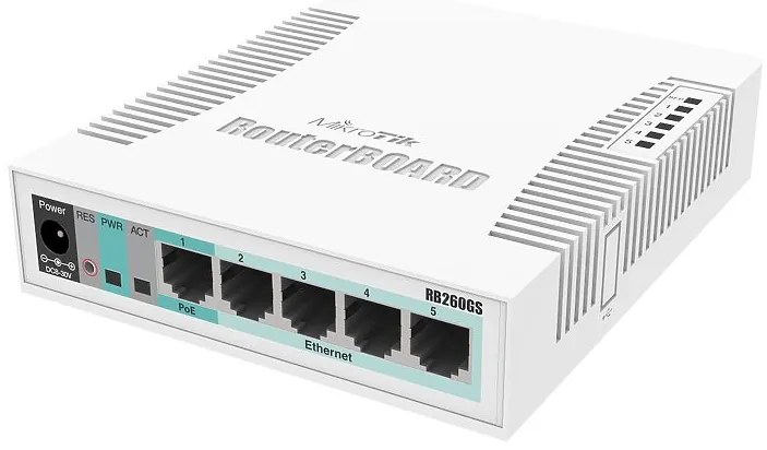 Комутатор Mikrotik RB260GS