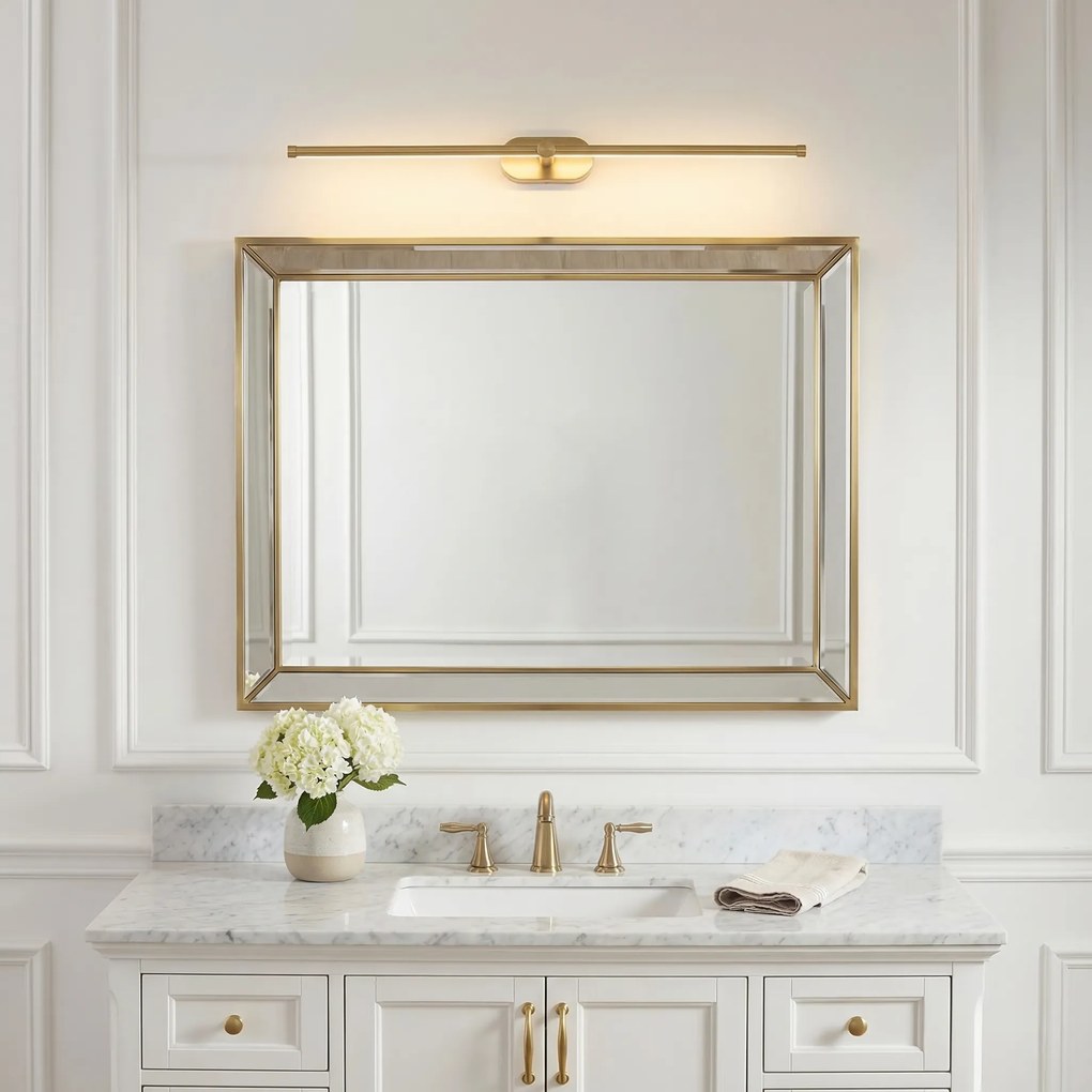 LED аплик за баня APP1894-1W 80 cm BRUSH GOLD