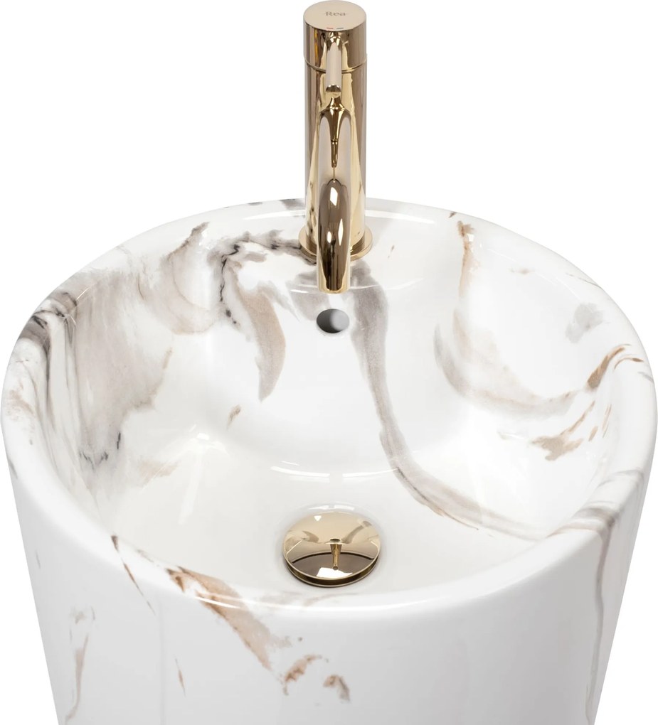 умивалник-Свободностоящ rea Blanka Marble