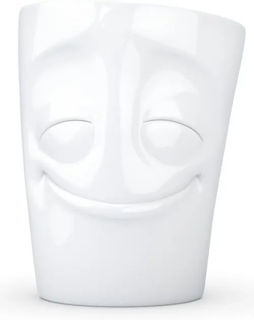 Бяла порцеланова чаша с дръжка , обем 350 ml - 58products