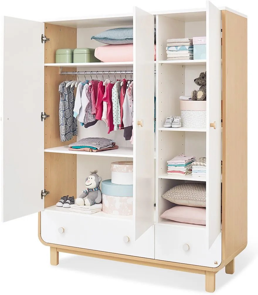 Гардероб Round 3-врати