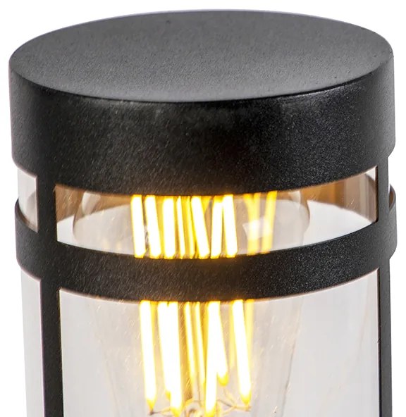 Модерна външна лампа черна 80 см IP44 - Gleam