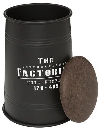 Пуф atmosphera Joao, Метал, Черен