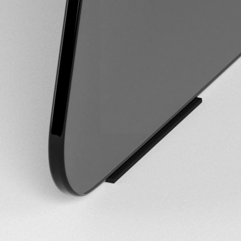 Сива стъклена кръгла масичка за кафе ø 80 cm Samos – Actona