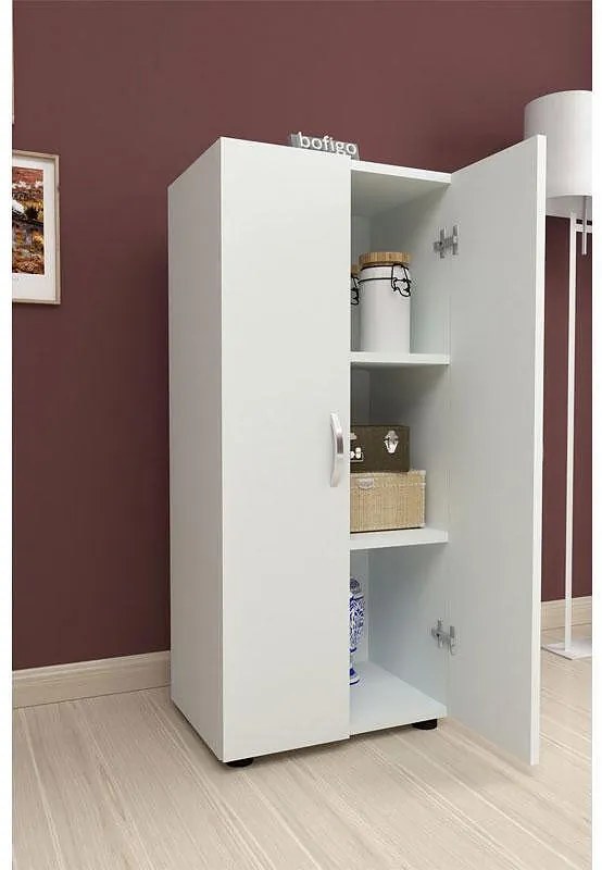 Шкаф Multipurpose Cabinet - 3 рафта&#44 бял