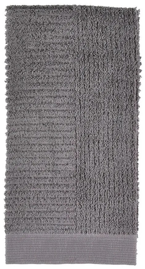 Тъмносива кърпа 50x100 cm Classic – Zone
