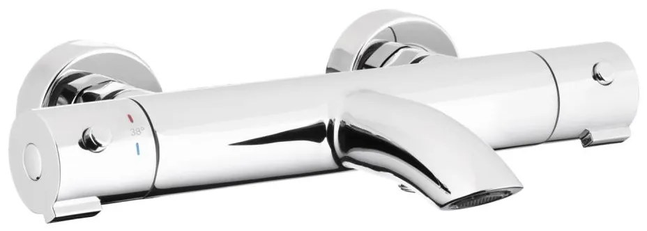 KFA Armatura 5734-010-00 - Термостатична ванова батерия MOZA хром лъскав