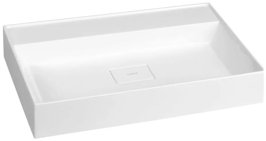 Sapho - Стенна мивка GODIVA 68x44 cm мрамор/бяла