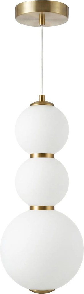 LED висящ полилей LHJ113-3CP четкано злато