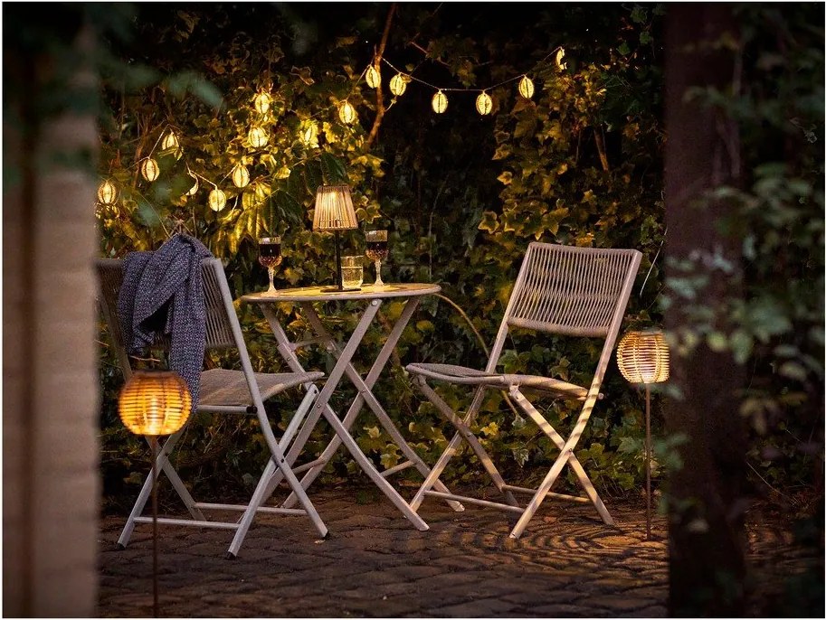 LED светлинна верига брой крушки 10 бр. на батерии дължина 180 cm Carlisle – House Nordic