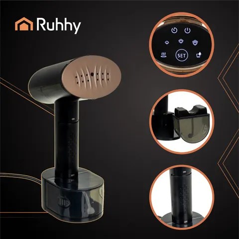 Ръчен уред за гладене с пара за дрехи Ruhhy 2000W, сензорен дисплей